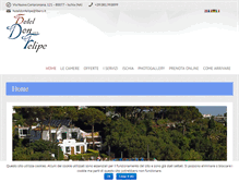 Tablet Screenshot of hoteldonfelipe.it